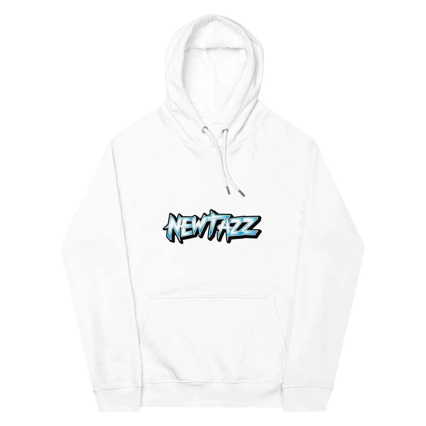Newtazz | Sweat à capuche écologique Raglan Homme et Femme - Blue Vibes - NEWTAZZ